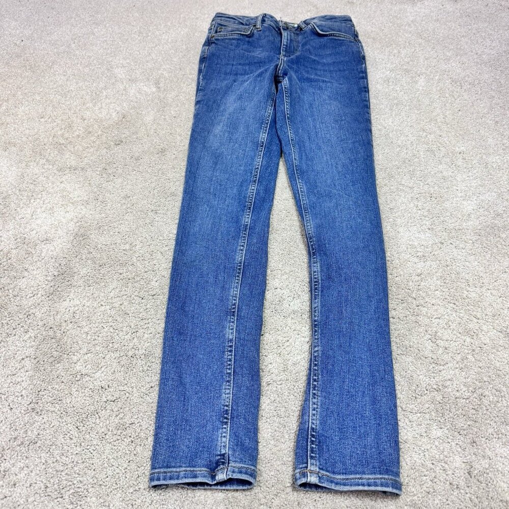 Unique Jeans Women’s Blue Skinny Pockets Size 27